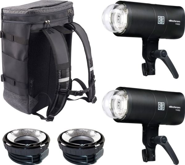 Blylys Elinchrom THREE Off Camera Flash DUAL Kit