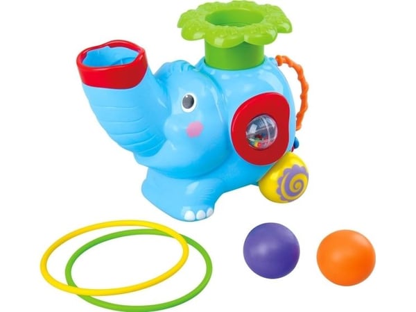 PLAYGO INFANT&TODDLER Elefantti palloilla ja renkailla, 2994/2993