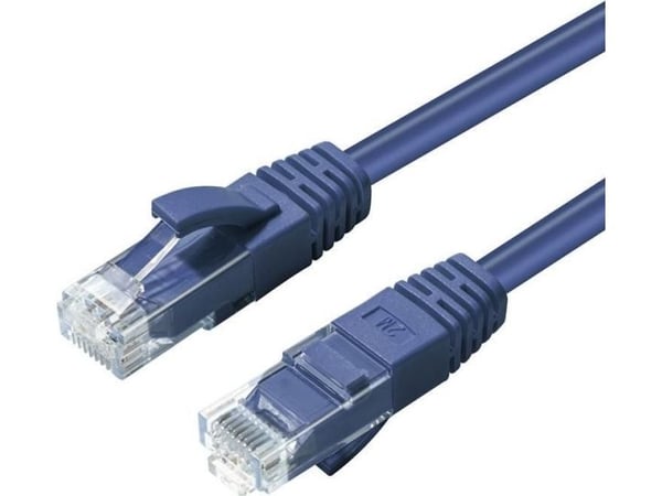 MicroConnect - Koblingskabel - RJ-45 (hann) til RJ-45 (hann) - 30 cm - 5 mm - UTP - CAT 6a - halogenfri, innendørs, formstøpt, rund, uten hindringe...