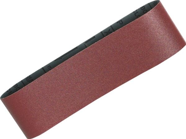 Makita - Slipband - för trä, metall, plast, aluminum, målarfärg - 5 delar - grus: 120 - 76 mm x 610 mm