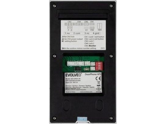 EVOLVEO DoorPhone AP2-2, kablet videotelefon for to leiligheter med applikasjon
