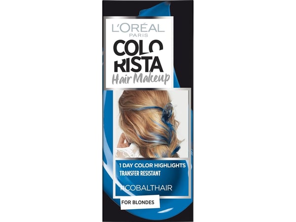 L’Oreal Paris Colorista Hair Makeup semipermanent hårfarge #COBALTHAIR 30 ml