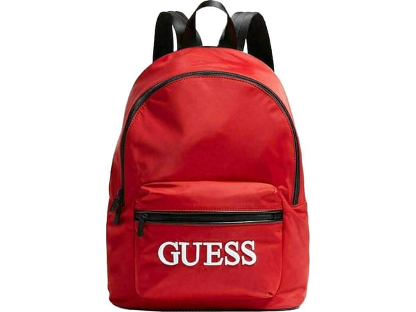 Guess Quatro ryggsäck röd för män 16/31 x 42 x 13 cm
