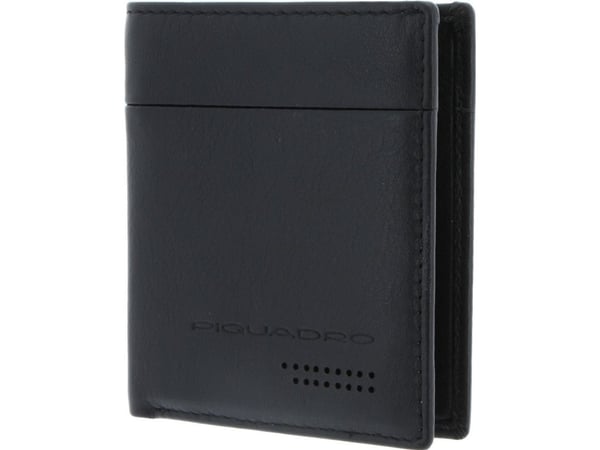Piquadro Urban i skinn lommebok/credit card case, sort
