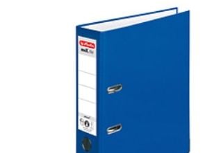 Herlitz 5480405, A4, Plast, Blå, 8 cm, 1 stykker