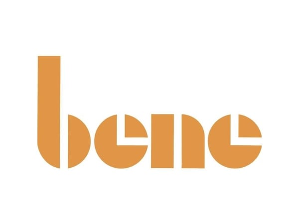Bene 084800BL Ordnermappe Blå A4 PVC Antal rum: 12