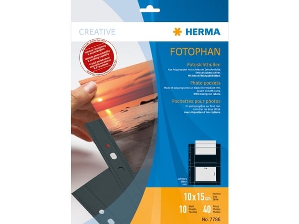 HERMA fotofan - omslag x 10