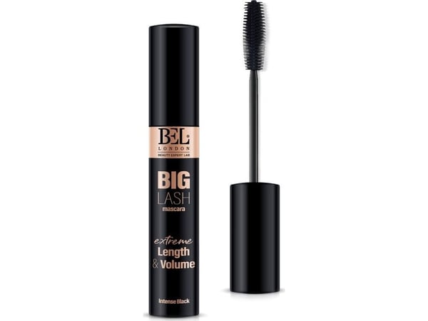 Bel London Big Lash volym- & längdmascara Intense Black 13,5 ml