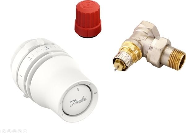 Danfoss termostatisk hode og ventil RA-N DN15