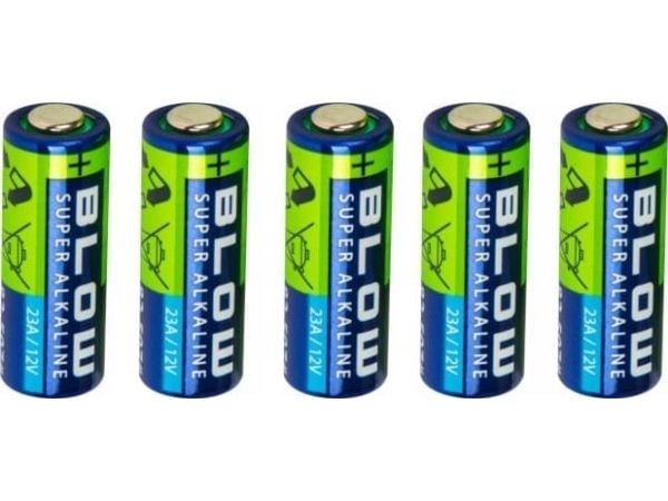Blow 82-665# batteri til alarm-fjernkontroll 12V 23A (5 stk.)