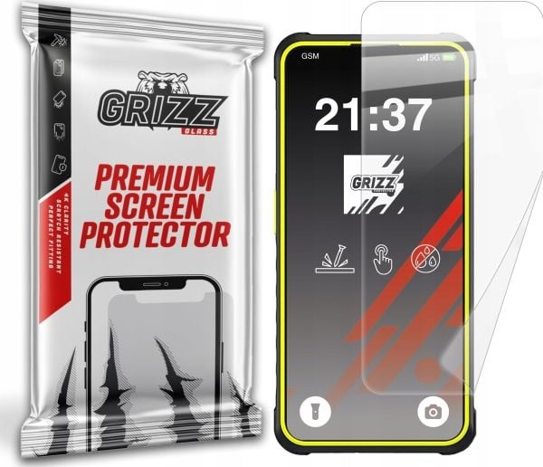 GrizzGlass CeramicFilm keramisk folie for Ulefone Armor X31 Pro