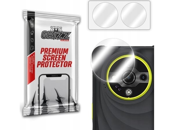 Skjermbeskyttelse for kamera GrizzGlass HybridGlass til Ulefone Armor X31 Pro