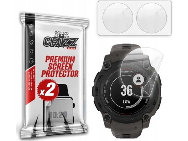 GrizzGlass CeramicFilm keramisk folie for Garmin Instinct E 40mm