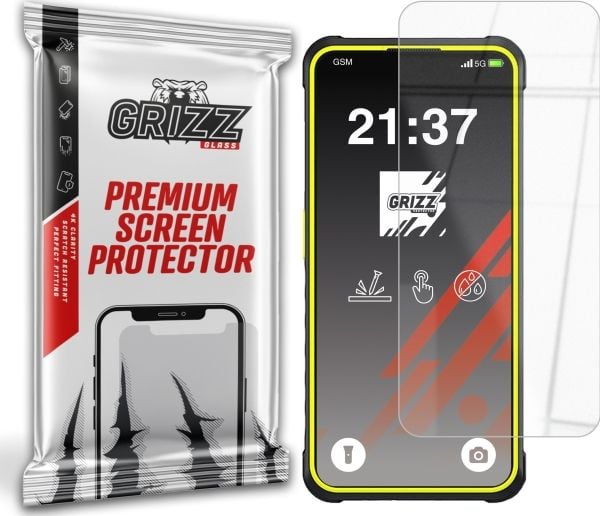 GrizzGlass HybridGlass skjermbeskyttelse til Ulefone Armor X31 Pro