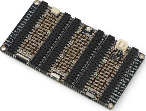 Green Cell Proto Tripler PiCowbell – Raspberry Pi Pico/PicoW prototyper – STEMMA QT/Qwiic – Adafruit 5967