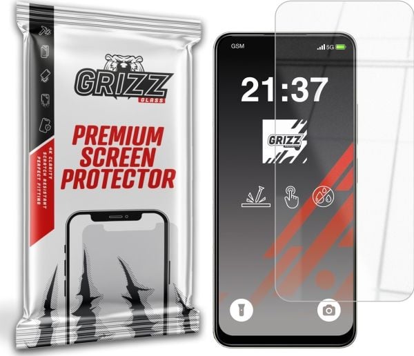 GrizzGlass hybridglass til Xiaomi POCO C75 5G