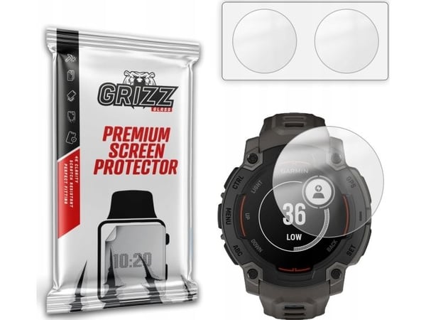 GrizzGlass matt skjermfolie PaperScreen for Garmin Instinct E 45 mm
