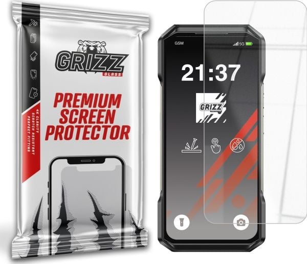 Szkło hybrydowe GrizzGlass HybridGlass til Ulefone Armor 27