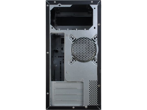 Inter-Tech TM-515, Micro Tower, PC, Musta, mikro ATX, Metalli, 36 cm