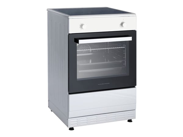 Scandomestic Standard FCI900W - Komfyr - frittstående - bredde: 60 cm - dybde: 60 cm - høyde: 90 cm - med selvrens - hvit
