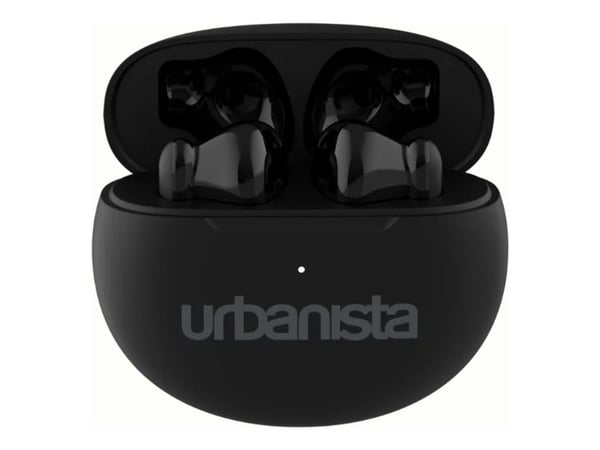 Urbanista Austin - True wireless-hörlurar - öronknopp - Bluetooth - midnattssvart