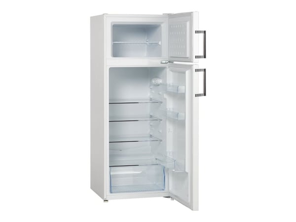 Scandomestic Standard CBF211WD - Jääkaappipakastin - yläpakastin - leveys: 54 cm - syvyys: 55,1 cm - korkeus: 142,8 cm - 211 litraa - luokka D - va...