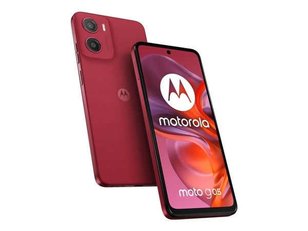 Motorola moto g05, 16,9 cm (6.67"), 4 GB, 64 GB, 50 MP, Android 15, Punainen