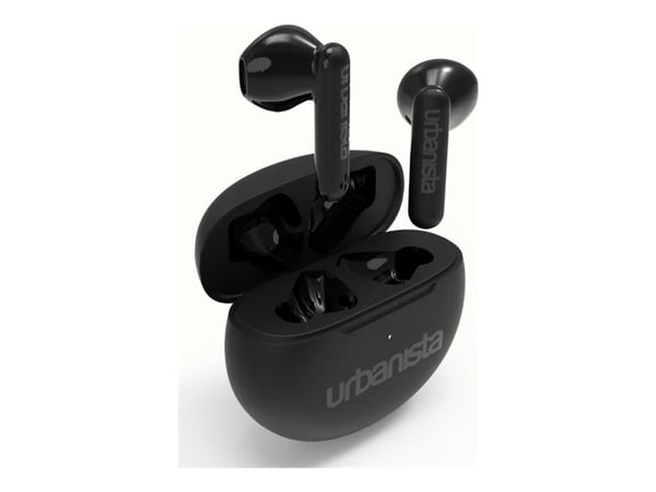 Urbanista Austin - True wireless-hörlurar - öronknopp - Bluetooth - midnattssvart
