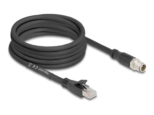 DeLOCK 80585, 5 m, Cat5e, S/FTP (S-STP), M12, RJ-45, Lajittelu