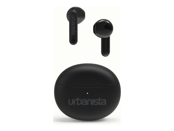 Urbanista Austin - True wireless-hörlurar - öronknopp - Bluetooth - midnattssvart