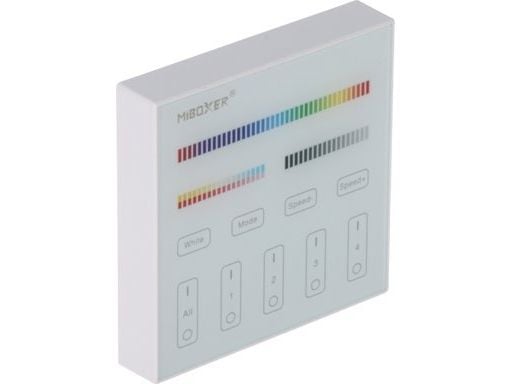 MiBoxer PILOT SCIENNY for LED-belysningsstyring OSWIETLENIA LED B4 2.4 GHz MONO CCT RGB RGBW RGBCCT (RGBWW)