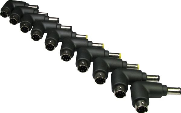 Inter-Tech CobaNitrox Xtended NB-90U - Strømadapter - AC 100-240 V - 90 watt - Europa