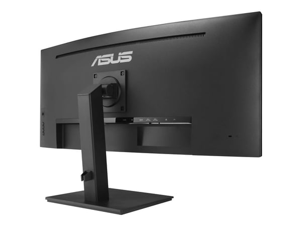 ASUS VA34VCPSR - LED-skjerm - kurvet - 34" - 3440 x 1440 @ 100 Hz - VA - 300 cd/m² - 3000:1 - HDR10 - 4 ms - HDMI, DisplayPort, USB-C - høyttalere ...