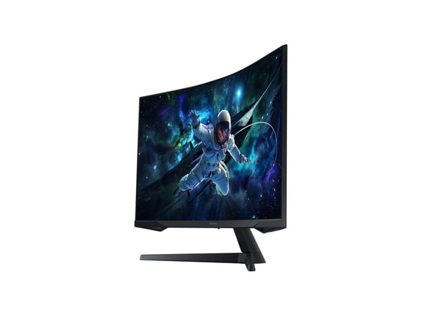Samsung Odyssey G5 S32CG552EU - G55C Series - LED-skjerm - gaming - kurvet - 32" - 2560 x 1440 QHD @ 165 Hz - VA - 300 cd/m² - 2500:1 - HDR10 - 1 m...