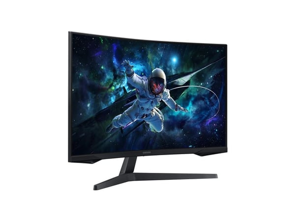 Samsung Odyssey G5 S32CG552EU - G55C Series - LED-skjerm - gaming - kurvet - 32" - 2560 x 1440 QHD @ 165 Hz - VA - 300 cd/m² - 2500:1 - HDR10 - 1 m...