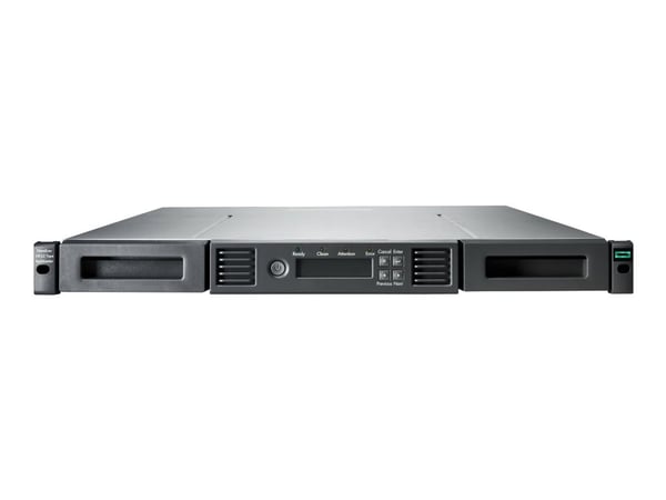 HPE StoreEver MSL 1/8 - Automatisk båndlaster - 96 TB / 240 TB - spor: 8 - LTO Ultrium (12 TB / 30 TB) - Ultrium 8 - SAS-2 - kan monteres i rack - ...