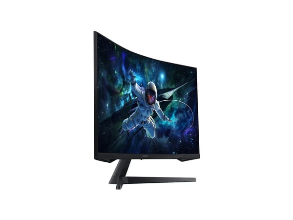 Samsung Odyssey G5 S32CG552EU - G55C Series - LED-skjerm - gaming - kurvet - 32" - 2560 x 1440 QHD @ 165 Hz - VA - 300 cd/m² - 2500:1 - HDR10 - 1 m...