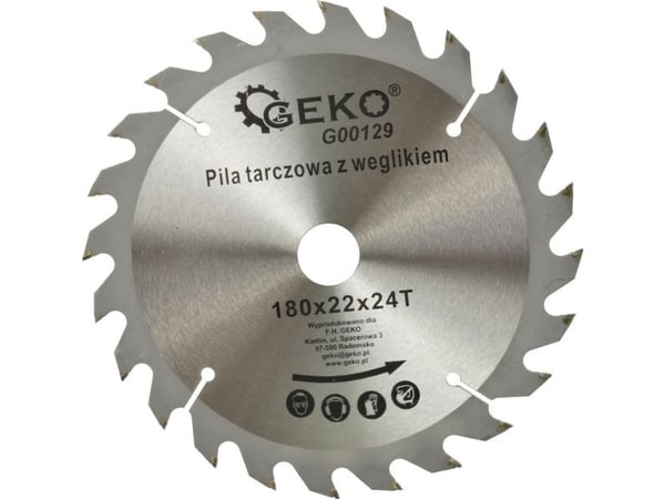 GEKO kapp-/skive til tre 180x22x24T (50/100)