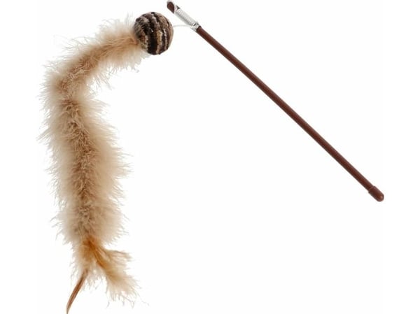 HUNDMAN Leksak Spö Fuzzy brun