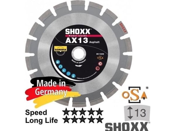 Samedia diamantblad SHOXX AX13 400x25,4
