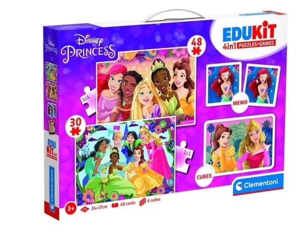 Clementoni spillsett Edukit Prinsesser fra Disney