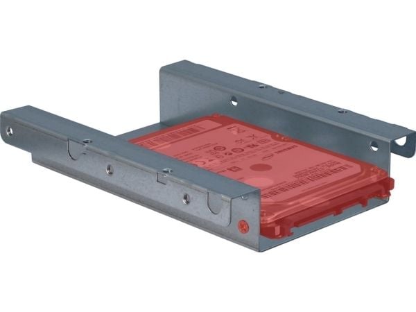 Inter-Tech 88885245, 2,5/3,5", Etupaneeli, Hopea, Terästä, 102 mm, 130 mm
