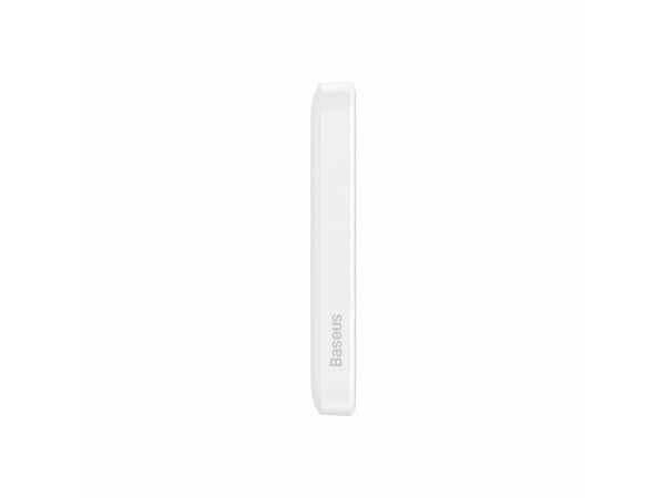Baseus P10059002223-00, 6000 mAh, Trådlös laddning, 20 W, Vit