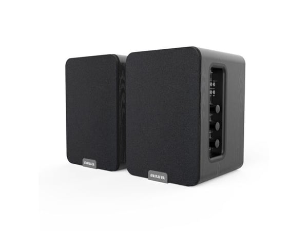 Aiwa ASP-A200, 2-veis, 2.0 kanaler, Trådløs, 25 W, 40 - 20000 Hz, Sort