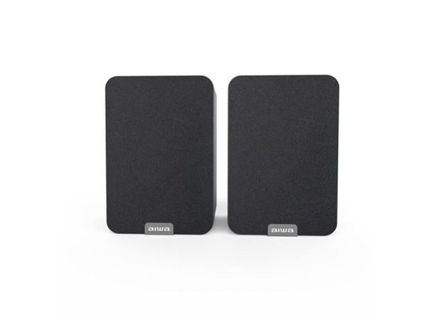 Aiwa ASP-A200, 2-veis, 2.0 kanaler, Trådløs, 25 W, 40 - 20000 Hz, Sort
