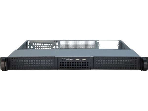 Inter-Tech IPC 1U-10248 - Rackmonterbar 1U - SSI CEB - ingen strømforsyning (FlexATX) - USB