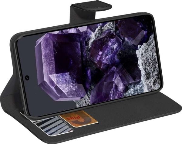 PEDEA Classic - Lommebok for mobiltelefon - termoplast-polyuretan (TPU), polyuretan (PU) - svart - for Google Pixel 8