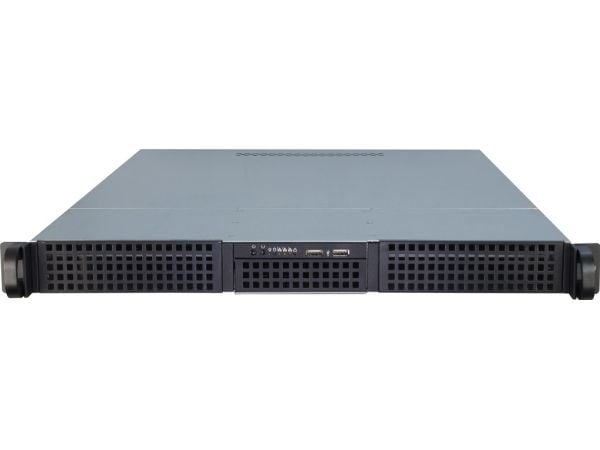 Inter-Tech IPC 1U-10265 - Rackmonterbar 1U - utvidet ATX (E-ATX) - ingen strømforsyning - USB