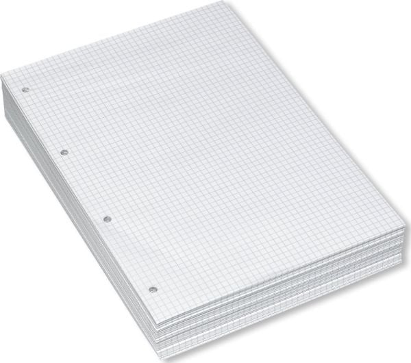 Konferenceblokke, Bantex Conference Pad 25S, A4, ternet, hvid, pakke med 20 stk