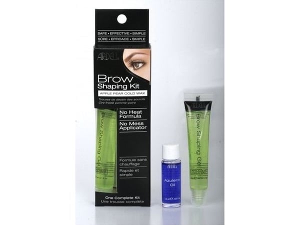 Ardell Brow Defining Kit - setti: Ardell Brow Soothing Oil 6.3 g + Ardell Brow Removal Wax Strips + Ardell Brow Removal Gel 6.3 g